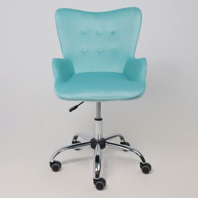 Кресло компьютерное AksHome Кресло поворотное Bella, мятный, велюр арт. ZN-125883