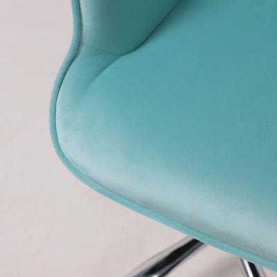 Кресло компьютерное AksHome Кресло поворотное Bella, мятный, велюр арт. ZN-125883