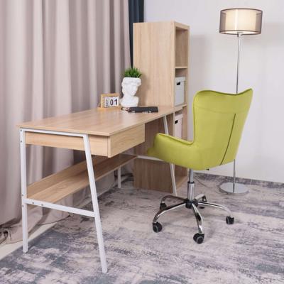 Кресло компьютерное AksHome Кресло поворотное Bella, оливковый, велюр арт. ZN-125884