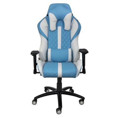 Кресло компьютерное AksHome Кресло поворотное Sprinter, голубой, экокожа арт. ZN-126101