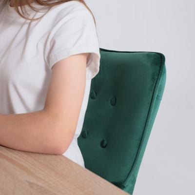 Кресло компьютерное AksHome Кресло поворотное Bella, темно-зеленый, велюр арт. ZN-125888