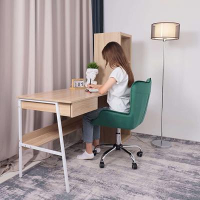 Кресло компьютерное AksHome Кресло поворотное Bella, темно-зеленый, велюр арт. ZN-125888