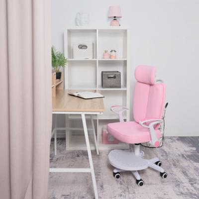 Кресло компьютерное AksHome Кресло поворотное Twins, розовый, ткань арт. ZN-126121