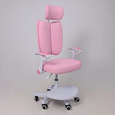 Кресло компьютерное AksHome Кресло поворотное Twins, розовый, ткань арт. ZN-126121