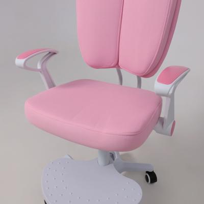 Кресло компьютерное AksHome Кресло поворотное Twins, розовый, ткань арт. ZN-126121