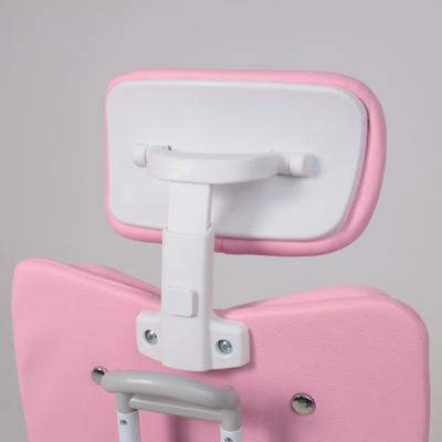 Кресло компьютерное AksHome Кресло поворотное Twins, розовый, ткань арт. ZN-126121
