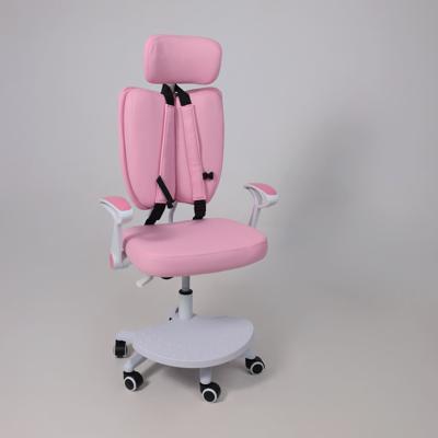 Кресло компьютерное AksHome Кресло поворотное Twins, розовый, ткань арт. ZN-126121