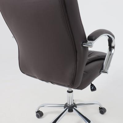 Кресло компьютерное AksHome Кресло поворотное Richard New, коричневый, экокожа арт. ZN-418416