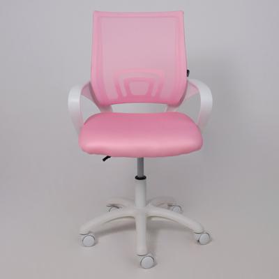 Кресло компьютерное AksHome Кресло поворотное Ricci, розовый, ткань арт. ZN-126073