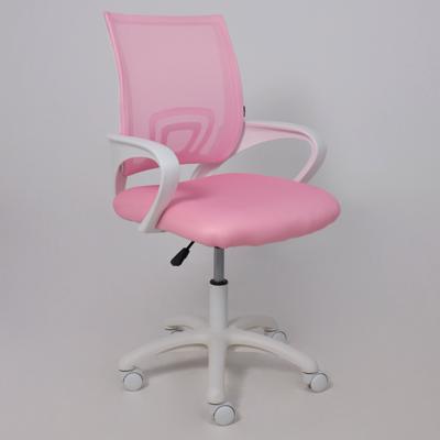 Кресло компьютерное AksHome Кресло поворотное Ricci, розовый, ткань арт. ZN-126073