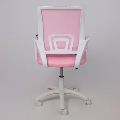 Кресло компьютерное AksHome Кресло поворотное Ricci, розовый, ткань арт. ZN-126073