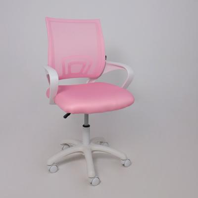 Кресло компьютерное AksHome Кресло поворотное Ricci, розовый, ткань арт. ZN-126073