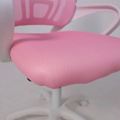 Кресло компьютерное AksHome Кресло поворотное Ricci, розовый, ткань арт. ZN-126073