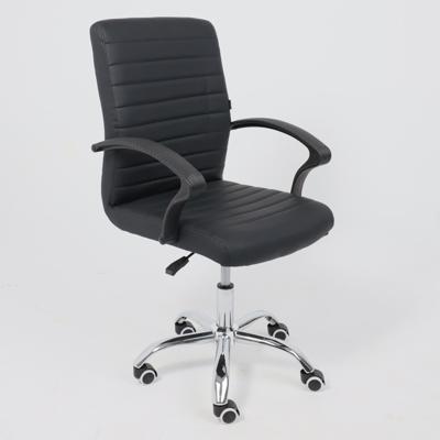 Кресло компьютерное AksHome Кресло поворотное James, чёрный, экокожа арт. ZN-125975