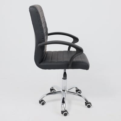 Кресло компьютерное AksHome Кресло поворотное James, чёрный, экокожа арт. ZN-125975