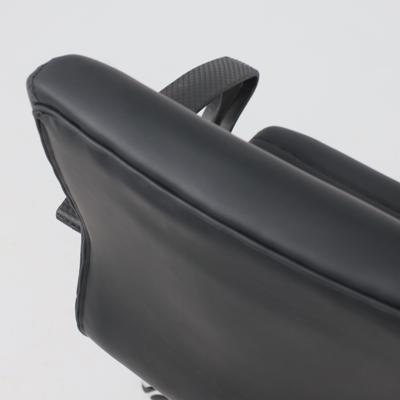 Кресло компьютерное AksHome Кресло поворотное James, чёрный, экокожа арт. ZN-125975