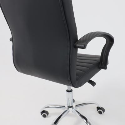 Кресло компьютерное AksHome Кресло поворотное James, чёрный, экокожа арт. ZN-125975
