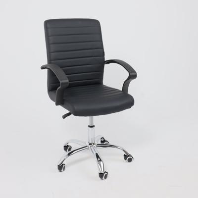 Кресло компьютерное AksHome Кресло поворотное James, чёрный, экокожа арт. ZN-125975