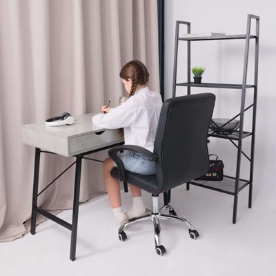 Кресло компьютерное AksHome Кресло поворотное James, чёрный, экокожа арт. ZN-125975