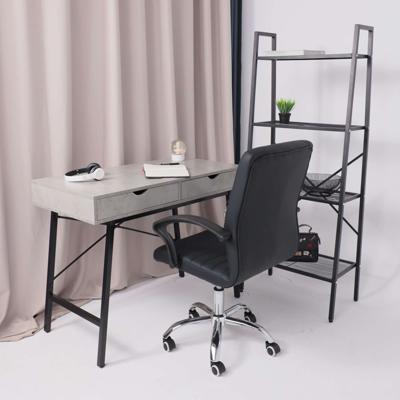 Кресло компьютерное AksHome Кресло поворотное James, чёрный, экокожа арт. ZN-125975