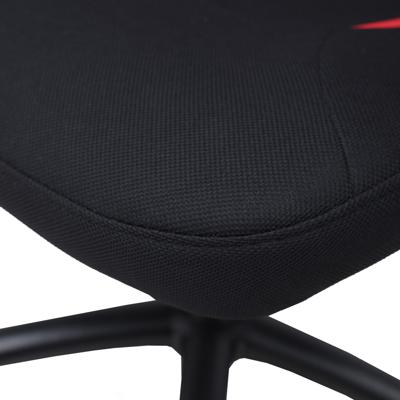 Кресло компьютерное AksHome Кресло поворотное Ranger, красный, ткань арт. ZN-126053