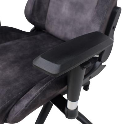 Кресло компьютерное AksHome Кресло поворотное Titan, черный, ретро-велюр арт. ZN-126117