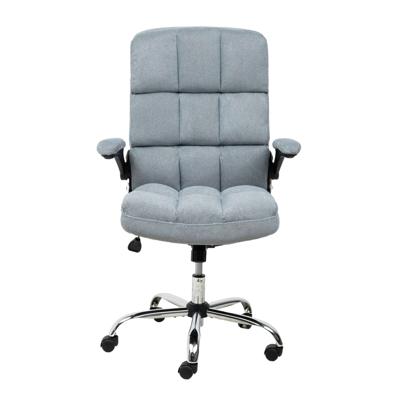 Кресло компьютерное AksHome Кресло поворотное Caesar, серый, велюр арт. ZN-125897