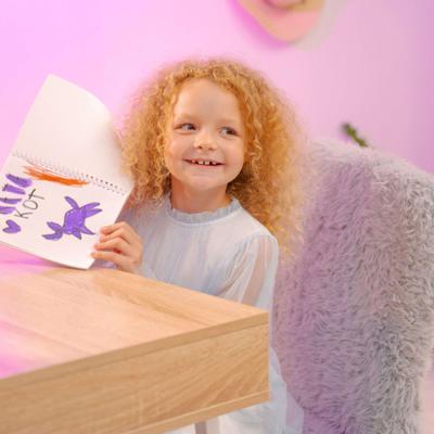 Кресло компьютерное AksHome Кресло поворотное Fluffy, серый, искусственный мех арт. ZN-125947