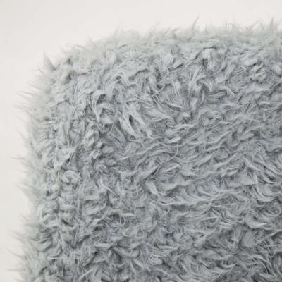Кресло компьютерное AksHome Кресло поворотное Fluffy, серый, искусственный мех арт. ZN-125947