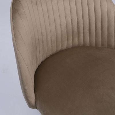 Кресло компьютерное AksHome Кресло поворотное Sirena, бежевый, велюр арт. ZN-126090