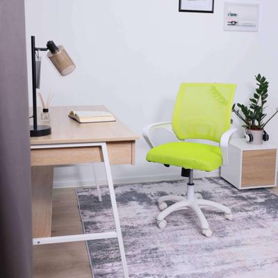 Кресло компьютерное AksHome Кресло поворотное RICCI NEW, WHITE (салатовый) арт. ZN-173101