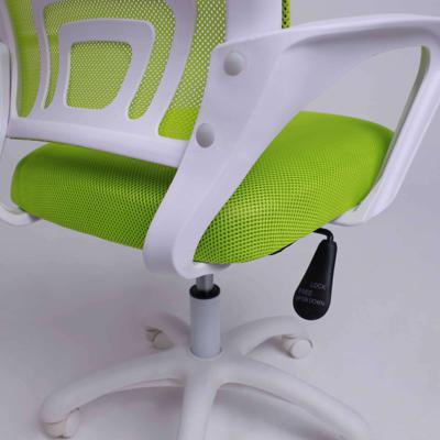 Кресло компьютерное AksHome Кресло поворотное RICCI NEW, WHITE (салатовый) арт. ZN-173101