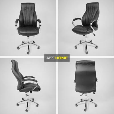 Кресло компьютерное AksHome Кресло поворотное MASTIF, ECO, черный арт. ZN-173105