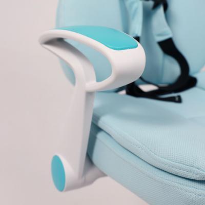Кресло компьютерное AksHome Кресло поворотное REDLEY, ткань, (синий) арт. ZN-188913