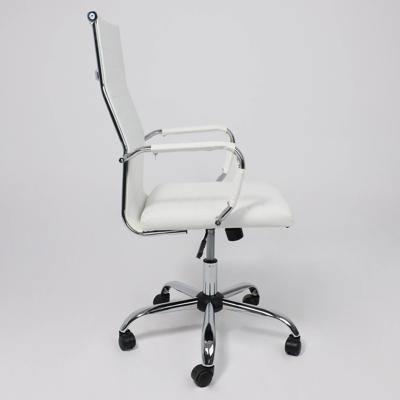 Кресло компьютерное AksHome Кресло поворотное ELEGANCE, LIGHT, ECO, белый арт. ZN-273782