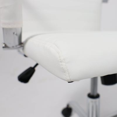 Кресло компьютерное AksHome Кресло поворотное ELEGANCE, LIGHT, ECO, белый арт. ZN-273782