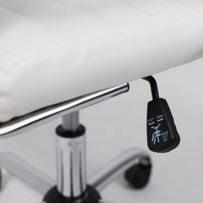 Кресло компьютерное AksHome Кресло поворотное ELEGANCE, LIGHT, ECO, белый арт. ZN-273782