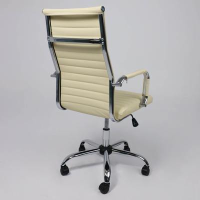 Кресло компьютерное AksHome Кресло поворотное ELEGANCE, LIGHT, ECO, кремовый арт. ZN-273783