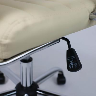 Кресло компьютерное AksHome Кресло поворотное ELEGANCE, LIGHT, ECO, кремовый арт. ZN-273783