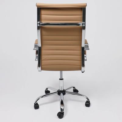 Кресло компьютерное AksHome Кресло поворотное ELEGANCE, LIGHT, ECO, бежевый арт. ZN-273784