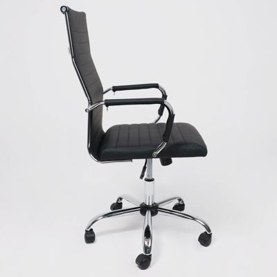 Кресло компьютерное AksHome Кресло поворотное ELEGANCE, LIGHT, ECO, черный арт. ZN-273785