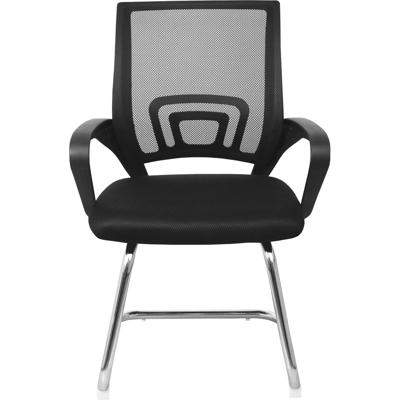 Кресло компьютерное AksHome Стул Ricci, черный+черный, ткань арт. ZN-381501