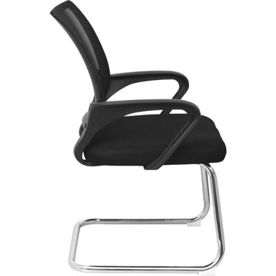 Кресло компьютерное AksHome Стул Ricci, черный+черный, ткань арт. ZN-381501