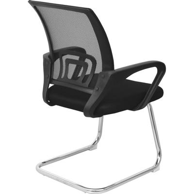 Кресло компьютерное AksHome Стул Ricci, черный+черный, ткань арт. ZN-381501