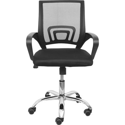 Кресло компьютерное AksHome Кресло поворотное Ricci New, черный, сетка арт. ZN-381503