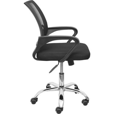 Кресло компьютерное AksHome Кресло поворотное Ricci New, черный, сетка арт. ZN-381503
