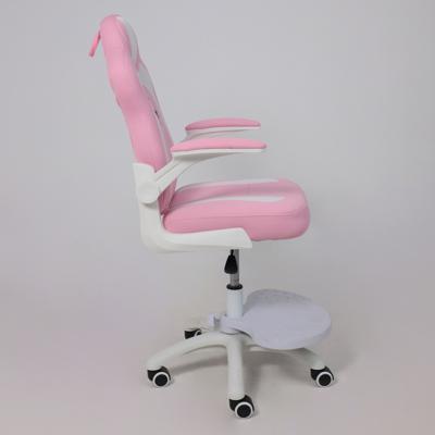 Кресло компьютерное AksHome Кресло поворотное ELEN, ткань, розовый арт. ZN-381509