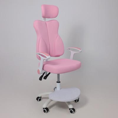 Кресло компьютерное AksHome Кресло поворотное LOLU, ткань, розовый арт. ZN-381511