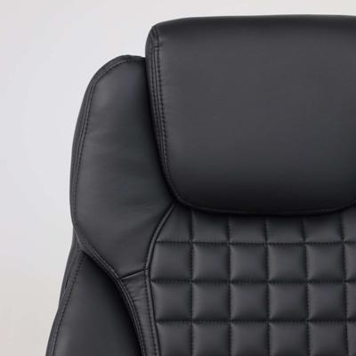 Кресло компьютерное AksHome Кресло поворотное Paradis, чёрный, экокожа арт. ZN-381513