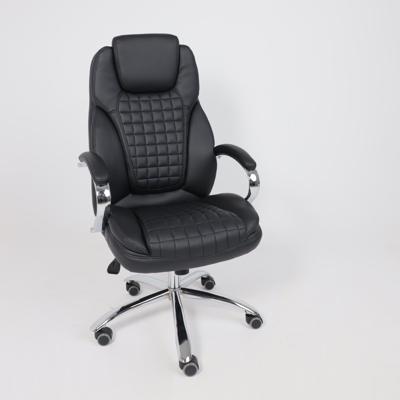 Кресло компьютерное AksHome Кресло поворотное Paradis, чёрный, экокожа арт. ZN-381513